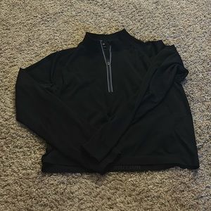 size large hind black running top long sleeves